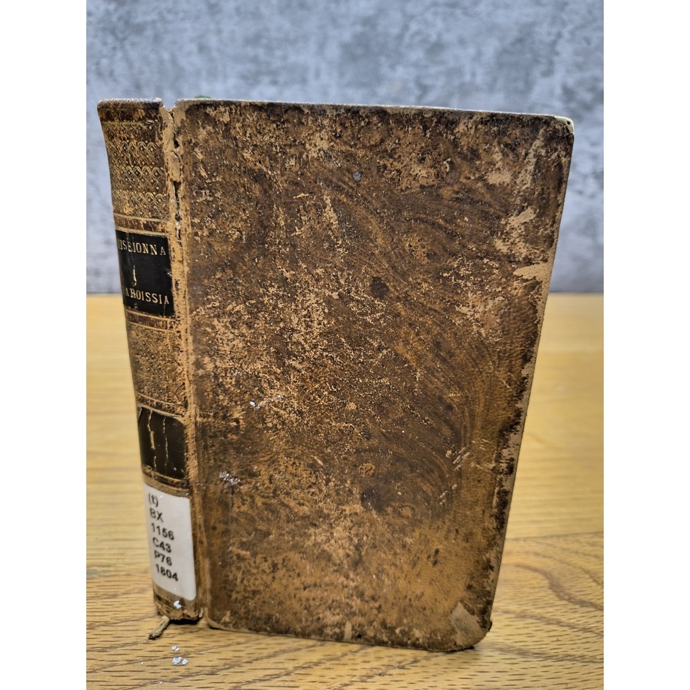 1804 Advocates for Every Sunday, Joseph Chevassu, FRENCH, Old Leather Binding‎